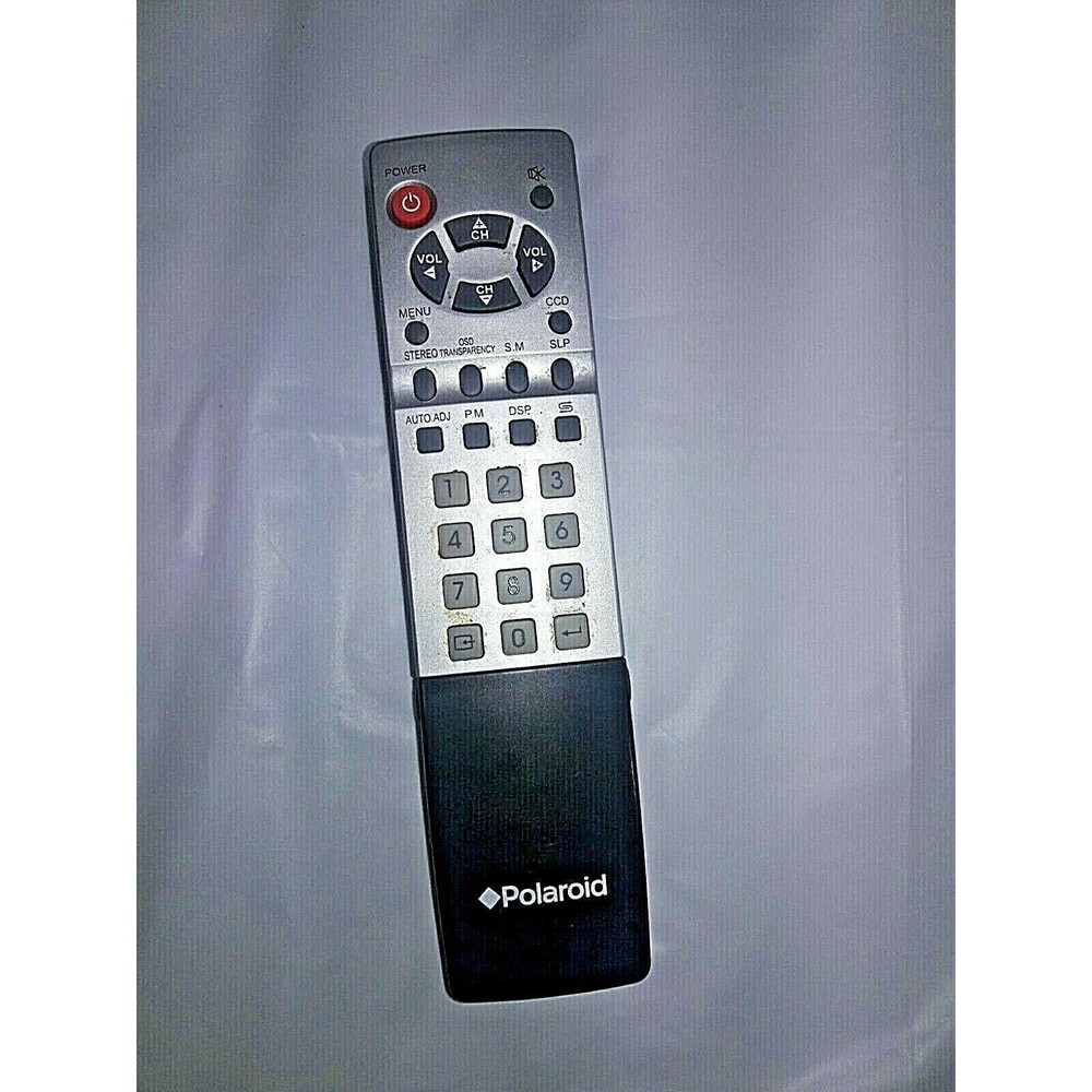 Polaroid Remote Control Model HOF05G091D6 Silver Black Tested Working OEM
